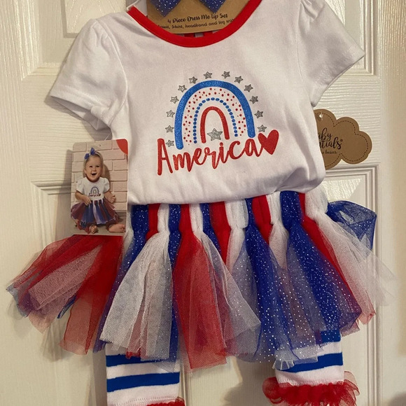 NWT 4th of July Outfit - Picture 3 of 10